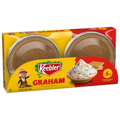 Keebler Mini GRAHAM CRACKER PIE CRUST, 12 x 6 ct Case - DOT product image 3