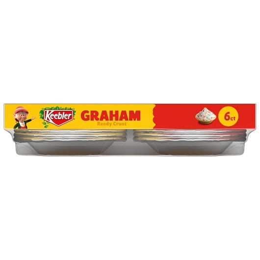 Keebler Mini GRAHAM CRACKER PIE CRUST, 12 x 6 ct Case - DOT product image 7