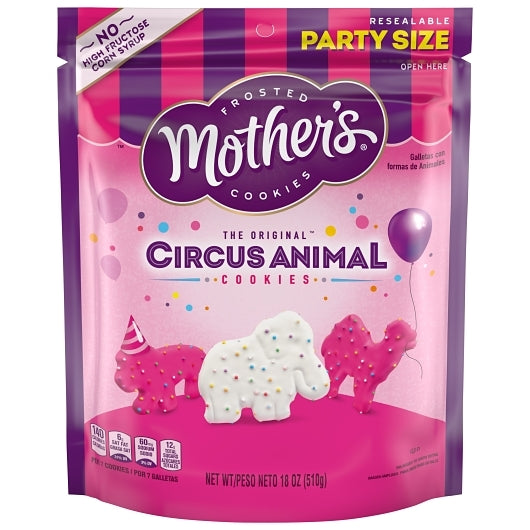 Mt-Circus Animals Original Circus Animal Cookies, 4 x 18 oz Case - Bakery & Desserts