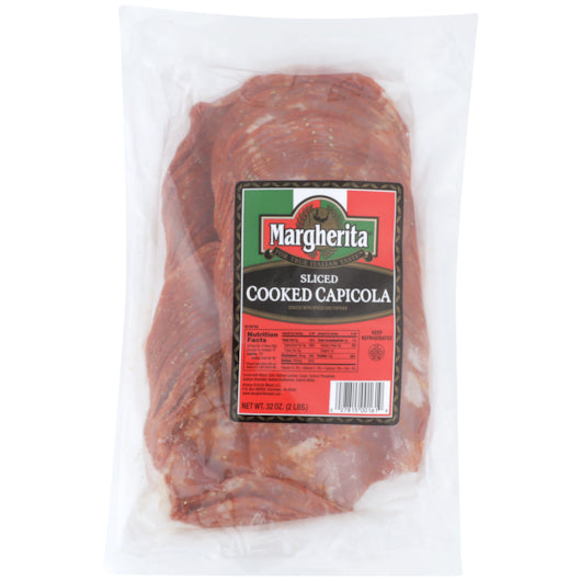 Margherita Sliced Capicola, 5 x 2 lb Case - DOT product image 4