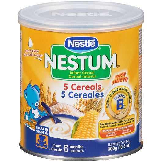 Nestum Probiotics 5 Multigrains Infant Cereal, 12 x 10.6 oz Case - Breakfast Foods - image 2