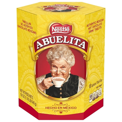 Abuelita Chocolate Tablets Abuelita Authentic Mexican Hot Chocolate Drink Tablets, 12 x 1.188 lb Case - Beverages