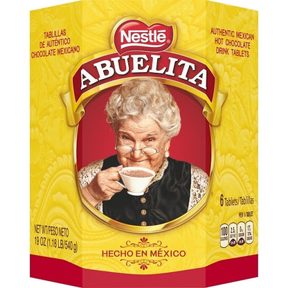 Abuelita Chocolate Tablets Abuelita Authentic Mexican Hot Chocolate Drink Tablets, 12 x 1.188 lb Case - DOT product image 2