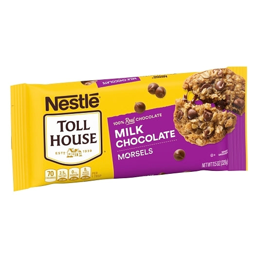 NESTLE TOLL HOUSE MILK CHOCOLATE MORSELS DISPLAY READY CASE, 12 x 11.5 oz Case - DOT product image 4