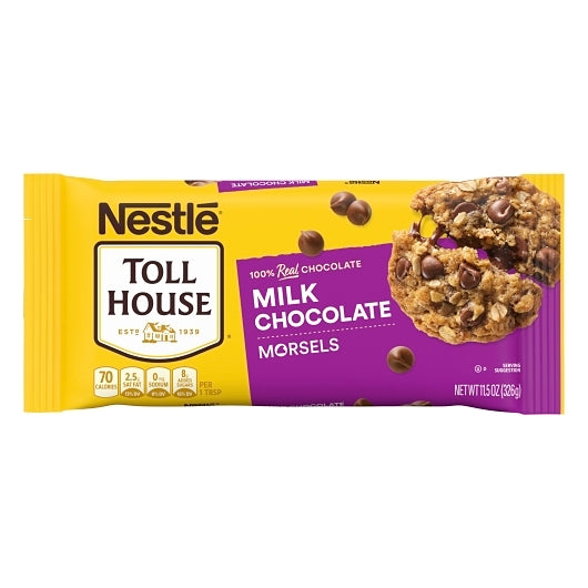 NESTLE TOLL HOUSE MILK CHOCOLATE MORSELS DISPLAY READY CASE, 12 x 11.5 oz Case - DOT product image 2