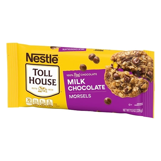 NESTLE TOLL HOUSE MILK CHOCOLATE MORSELS DISPLAY READY CASE, 12 x 11.5 oz Case - DOT product image 7