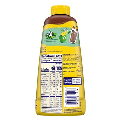 Nesquik Milk Flavoring Chocolate Syrup, 6 x 1.375 lb Case - DOT product image 5