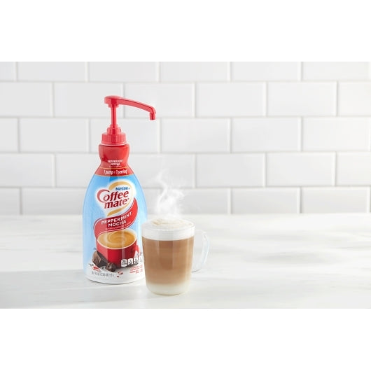 Coffee Mate Peppermint Mocha Pump Creamer, 2 x 1.58 QT Case - DOT product image 3