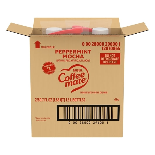 Coffee Mate Peppermint Mocha Pump Creamer, 2 x 1.58 QT Case - DOT product image 4