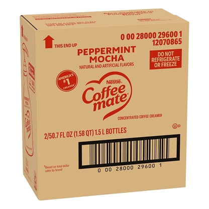 Coffee Mate Peppermint Mocha Pump Creamer, 2 x 1.58 QT Case - DOT product image 5