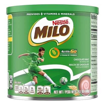 Milo Nestle Chocolate Nutritional Drink Mix, 12 x 14.1 oz Case - DOT product image 2