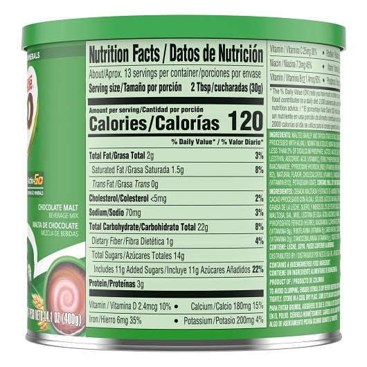 Milo Nestle Chocolate Nutritional Drink Mix, 12 x 14.1 oz Case - DOT product image 8