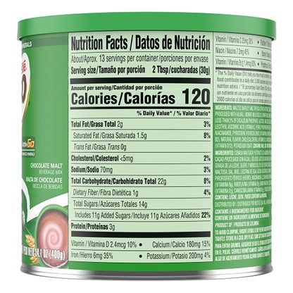 Milo Nestle Chocolate Nutritional Drink Mix, 12 x 14.1 oz Case - DOT product image 8