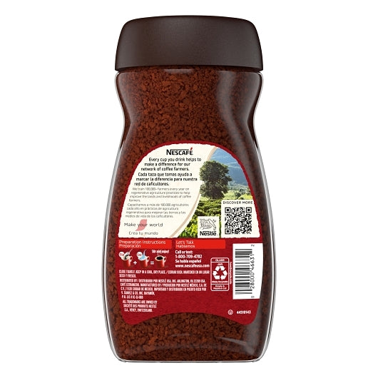 Nescafe Instant Coffee, 6 x 7 oz Case - DOT product image 2