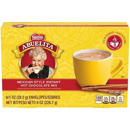 Abuelita Instant Hot Chocolate, 12 x 8 oz Case - Beverages