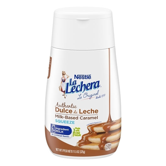 La Lechera Nestle Condensed Milk Dulce De Leche, 12 x 11.5 oz Case - Pantry Ingredients