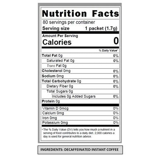 Nescafe Taster's Choice Decaf Stick Pack, 6 x 4.79 oz Case - DOT product image 7