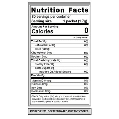 Nescafe Taster's Choice Decaf Stick Pack, 6 x 4.79 oz Case - DOT product image 7