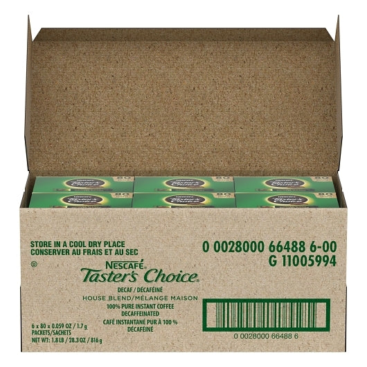 Nescafe Taster's Choice Decaf Stick Pack, 6 x 4.79 oz Case - DOT product image 5