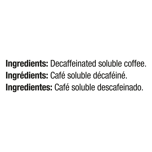 Nescafe Alegria Decaffeinated Soluble Coffee, 4 x 8.818 oz Case - DOT product image 4