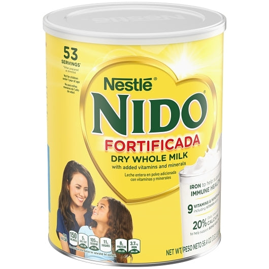 Nido Toddler Milk-Based Powder Formula with Iron, 6 x 3.52 lb Case - DOT product image 5