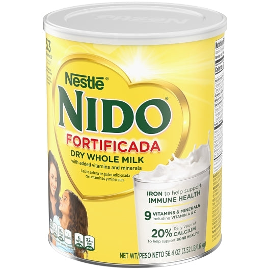 Nido Toddler Milk-Based Powder Formula with Iron, 6 x 3.52 lb Case - DOT product image 8