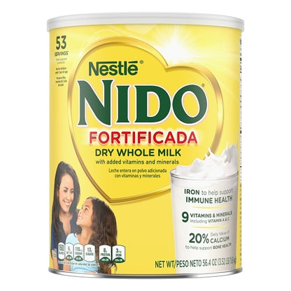Nido Toddler Milk-Based Powder Formula with Iron, 6 x 3.52 lb Case - DOT product image 4