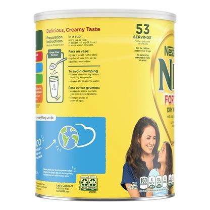Nido Toddler Milk-Based Powder Formula with Iron, 6 x 3.52 lb Case - DOT product image 7