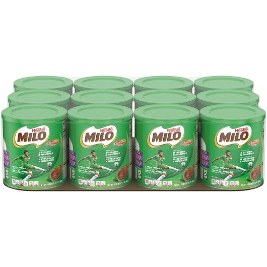 Milo Nestle Chocolate Nutritional Drink Mix, 12 x 14.1 oz Case - Candy & Confections