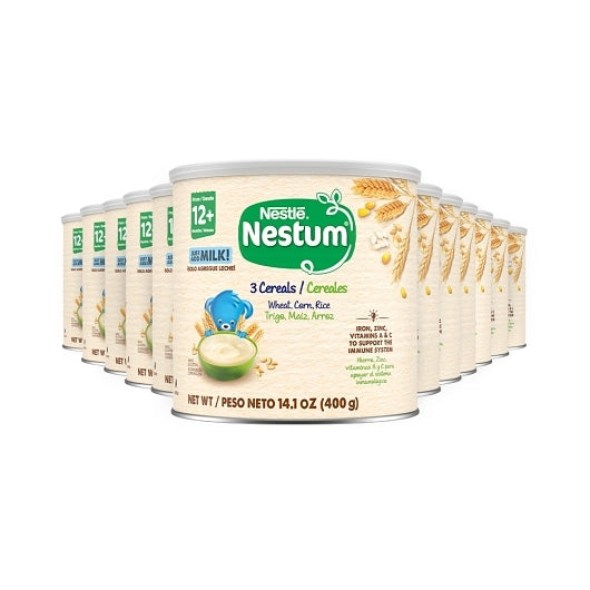 Nestum Probiotics Natural Powder Cereal Toddler Food Can, 6 x 14.1 oz Case - Breakfast Foods - image 2