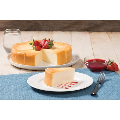 Lawlers Desserts Colossal 9" Standard New York Cheesecake, 16 Slices per Cheesecake, 4 x 60 oz Case - DOT product image 5