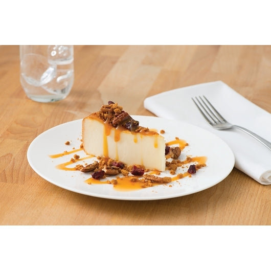 Lawlers Desserts Colossal 9" Standard New York Cheesecake, 16 Slices per Cheesecake, 4 x 60 oz Case - DOT product image 4