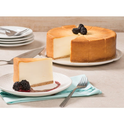 Lawlers Desserts Colossal 9" Colossal New York Style Cheesecake, 12 Slices per Cheesecake, 4 x 108 oz Case - DOT product image 4