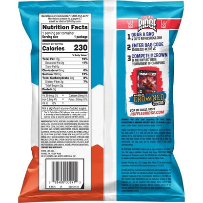 Ruffles Cheddar & Sour Cream Single Serve Potato Chips, 64 x 1.5 oz Case - DOT product image 4