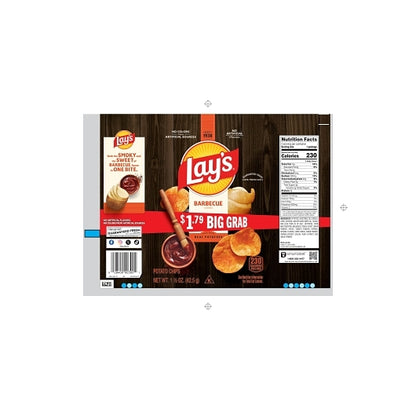 Lay's Bbq Potato Chips, 64 x 1.5 oz Case - DOT product image 8