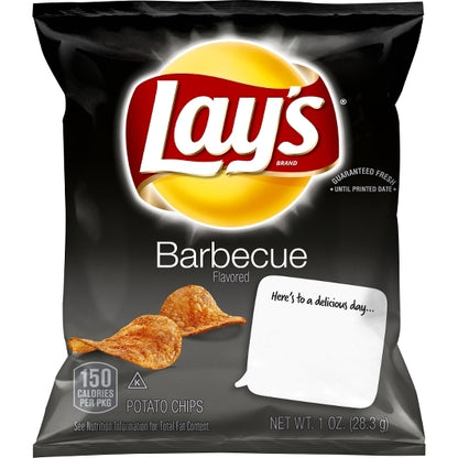 Lay's Bbq Potato Chips, 104 x 1 oz Case - DOT product image 3