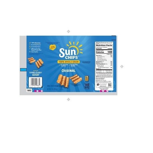 SunChips Original Whole Grain Chips, 104 x 1 oz Case - DOT product image 5