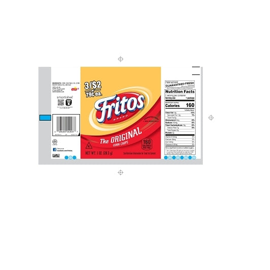 Fritos Single Serve Corn Chips, 104 x 1 oz Case - DOT product image 5