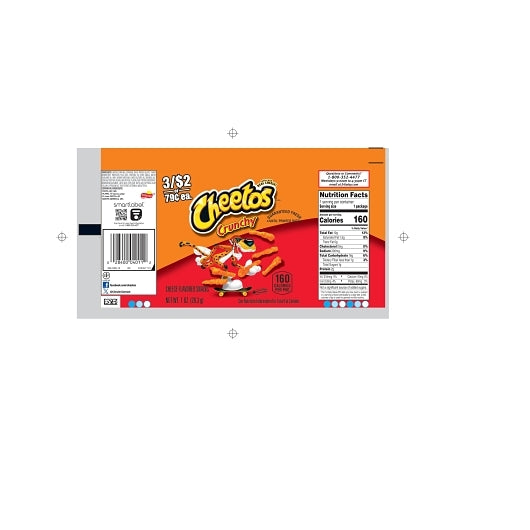 Cheetos Crunchy Cheese Flavored Snack, 104 x 1 oz Case - DOT product image 6