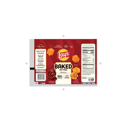 Lay's Bbq Baked Potato Chips, 64 x 1.125 oz Case - DOT product image 5