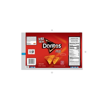 Doritos Nacho Cheese Tortilla Chips, 104 x 1 oz Case - DOT product image 8