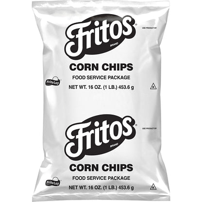 Fritos Party Size Corn Chips, 8 x 16 oz Case - Snacks