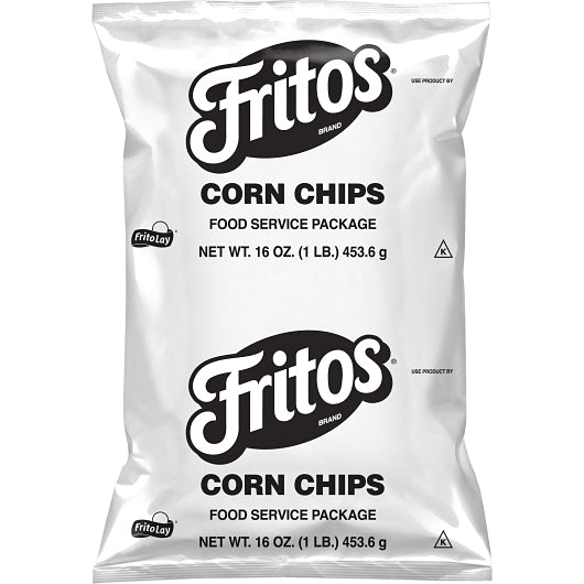 Fritos Party Size Corn Chips, 8 x 16 oz Case - Snacks