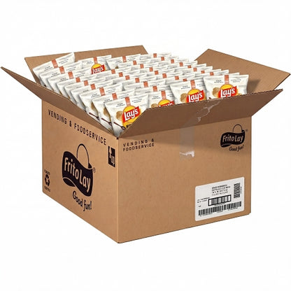Lay's Kettle Cooked 40% Less Fat Original Potato Chips, 64 x 1.375 oz Case - DOT product image 3