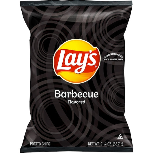 Lay's Bbq Potato Chips, 24 x 2.25 oz Case - DOT product image 2