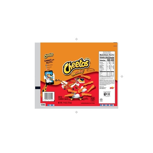 Cheetos Crunchy Cheese Flavored Snack, 32 x 2.75 oz Case - DOT product image 7