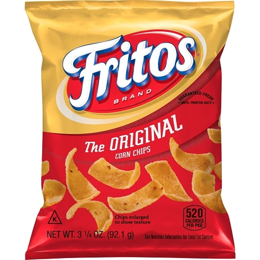 Fritos Corn Chips, 36 x 3.25 oz Case - Snacks