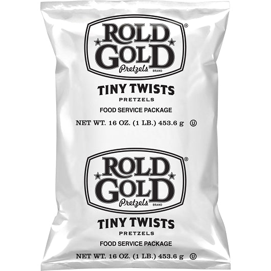 Rold Gold Tiny Twists Pretzel Bags, 6 x 16 oz Case - Bakery & Desserts