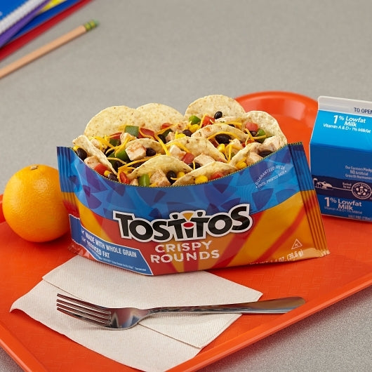 CHIP, TORTILLA CORN ROUND SALTED TFF CRISPY - DOT product image 2