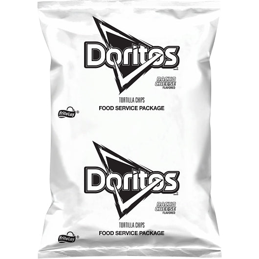 Doritos Nacho Cheese Tortilla Chips, 5 x 16 oz Case - Snacks